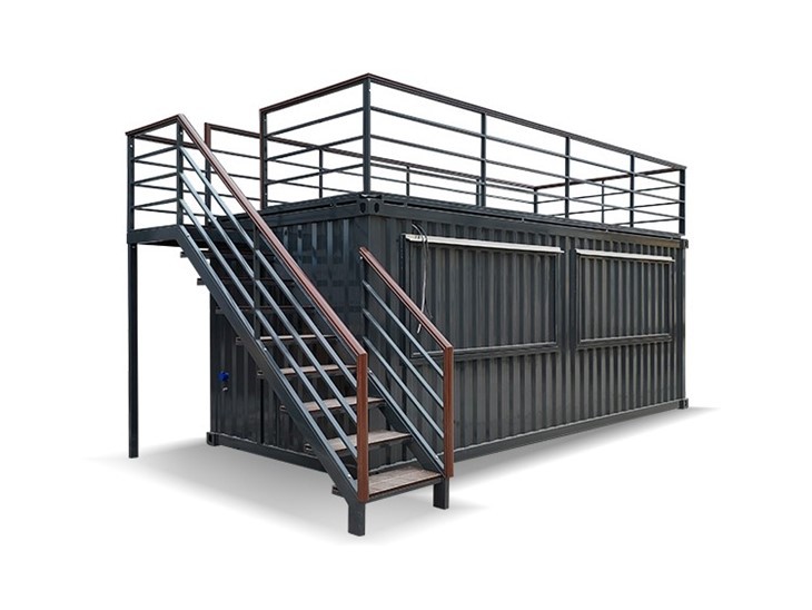 BBQ Container Restaurant