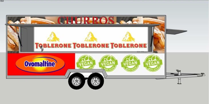 Snack Food Truck Machine